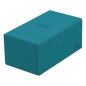 Preview: Ultimate Guard Twin Flip`n`Tray 200+ XenoSkin Monocolor Petrolblau